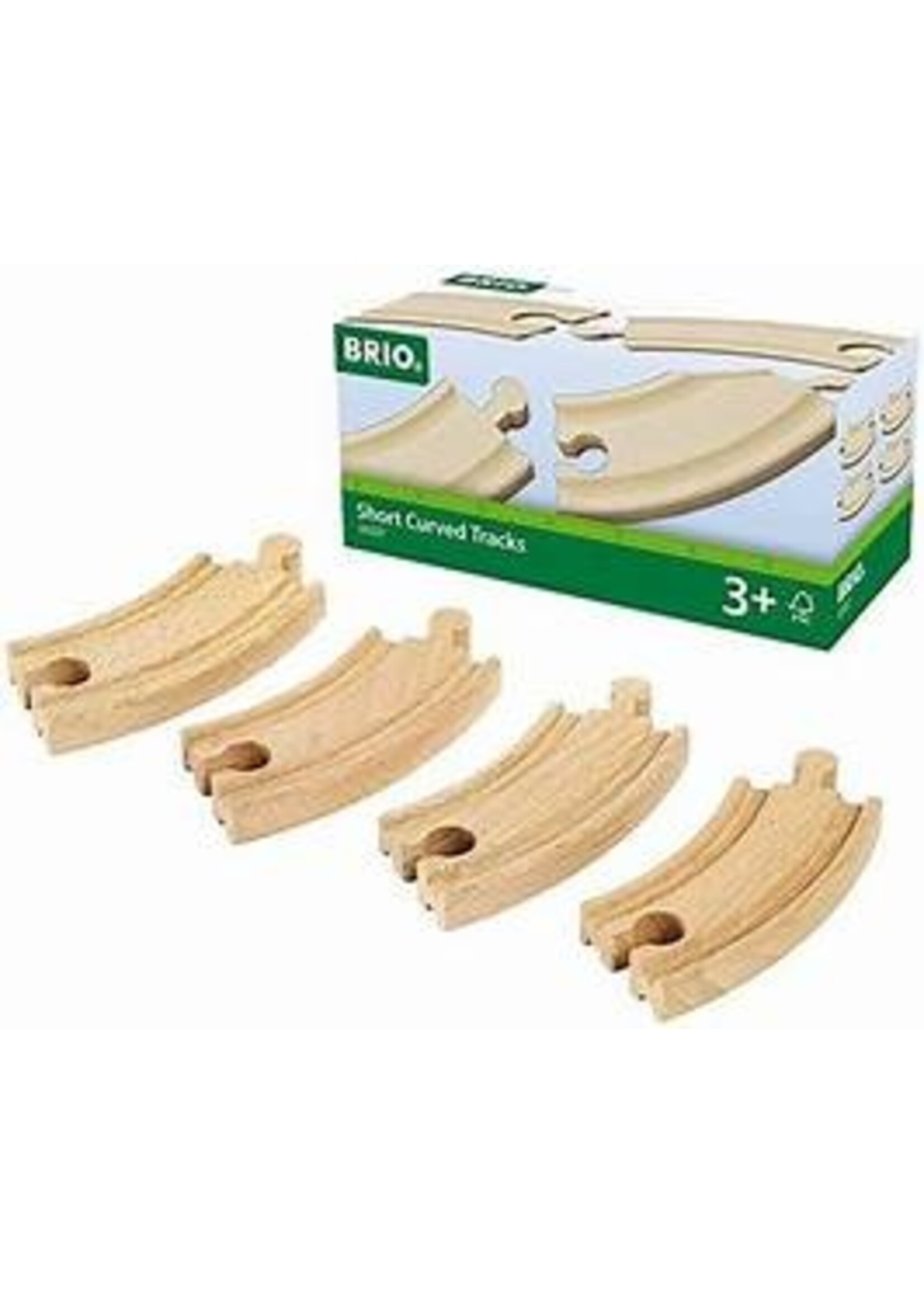RAVENSBURGER BRIO SHORT CURVED TRACKS INDIVIDUAL