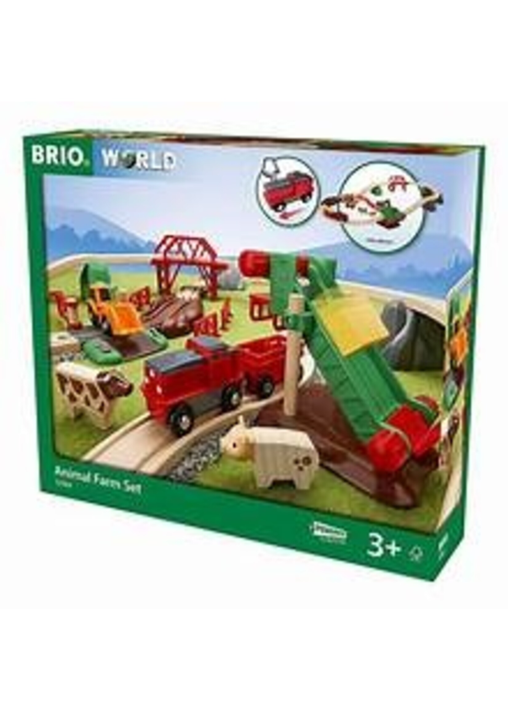 RAVENSBURGER BRIO ANIMAL FARM SET