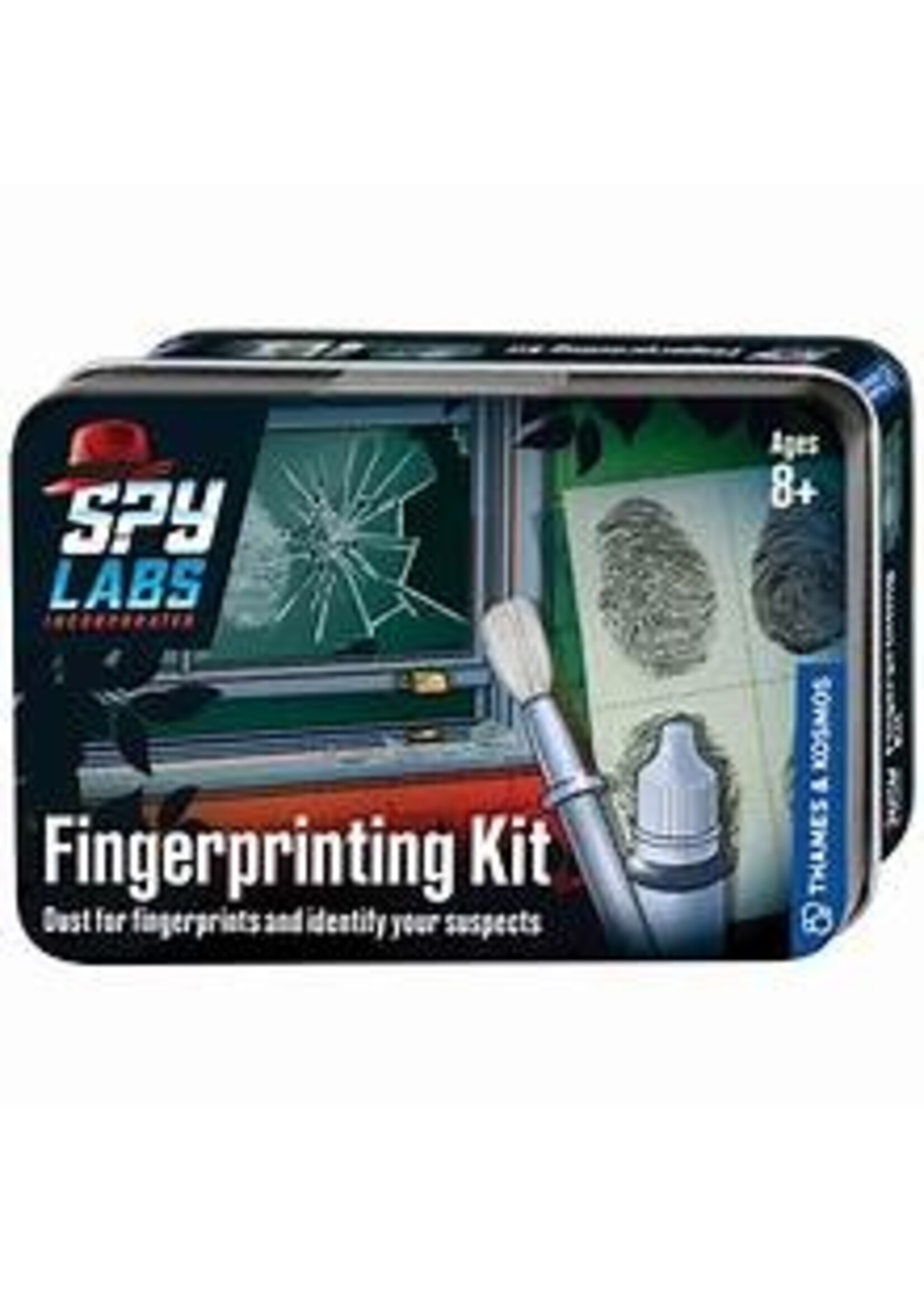 THAMES AND KOSMOS SPY LAB FINGERPRINTING KIT