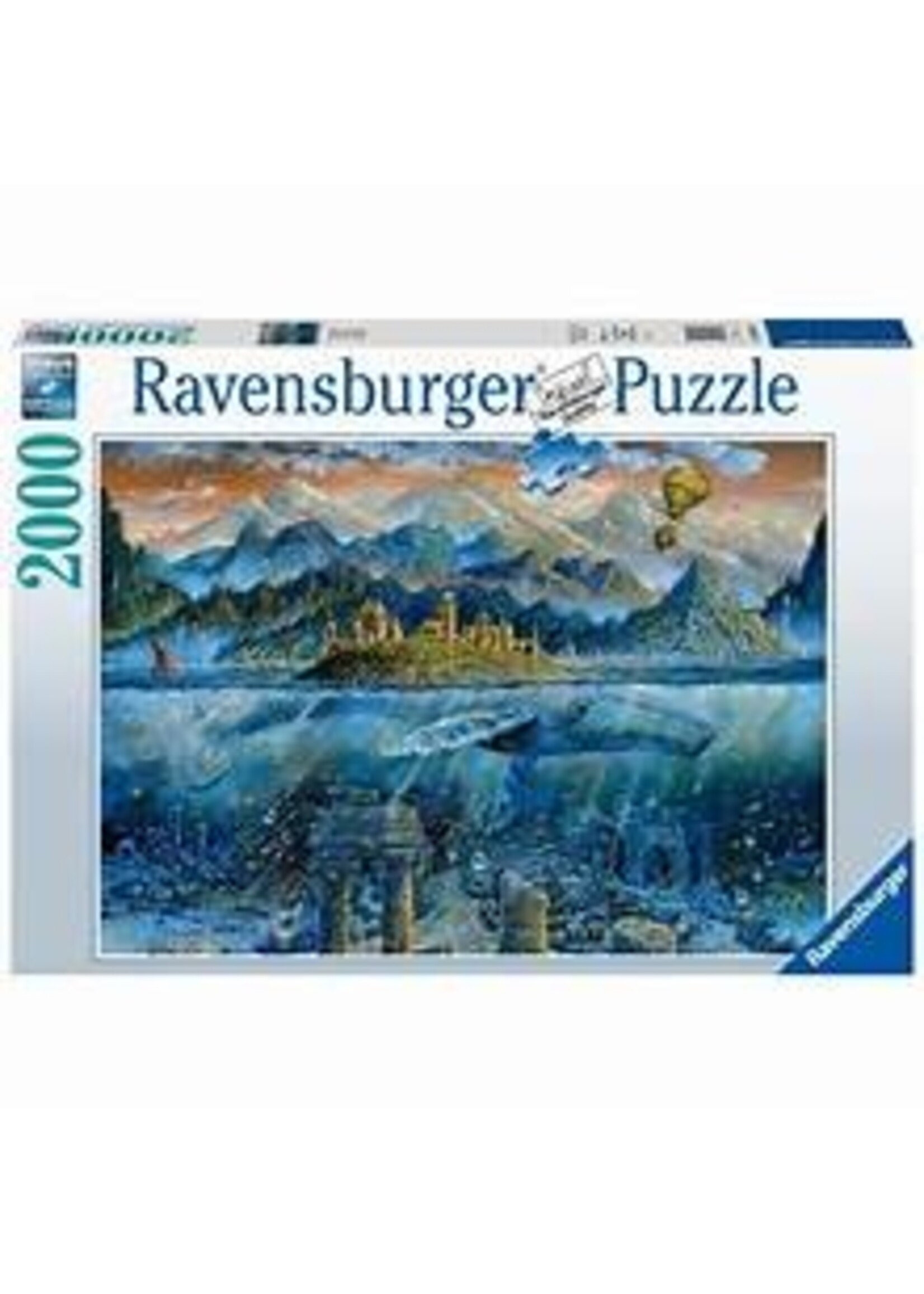 RAVENSBURGER PUZZLE 2000 PCS WISDOM WHALE