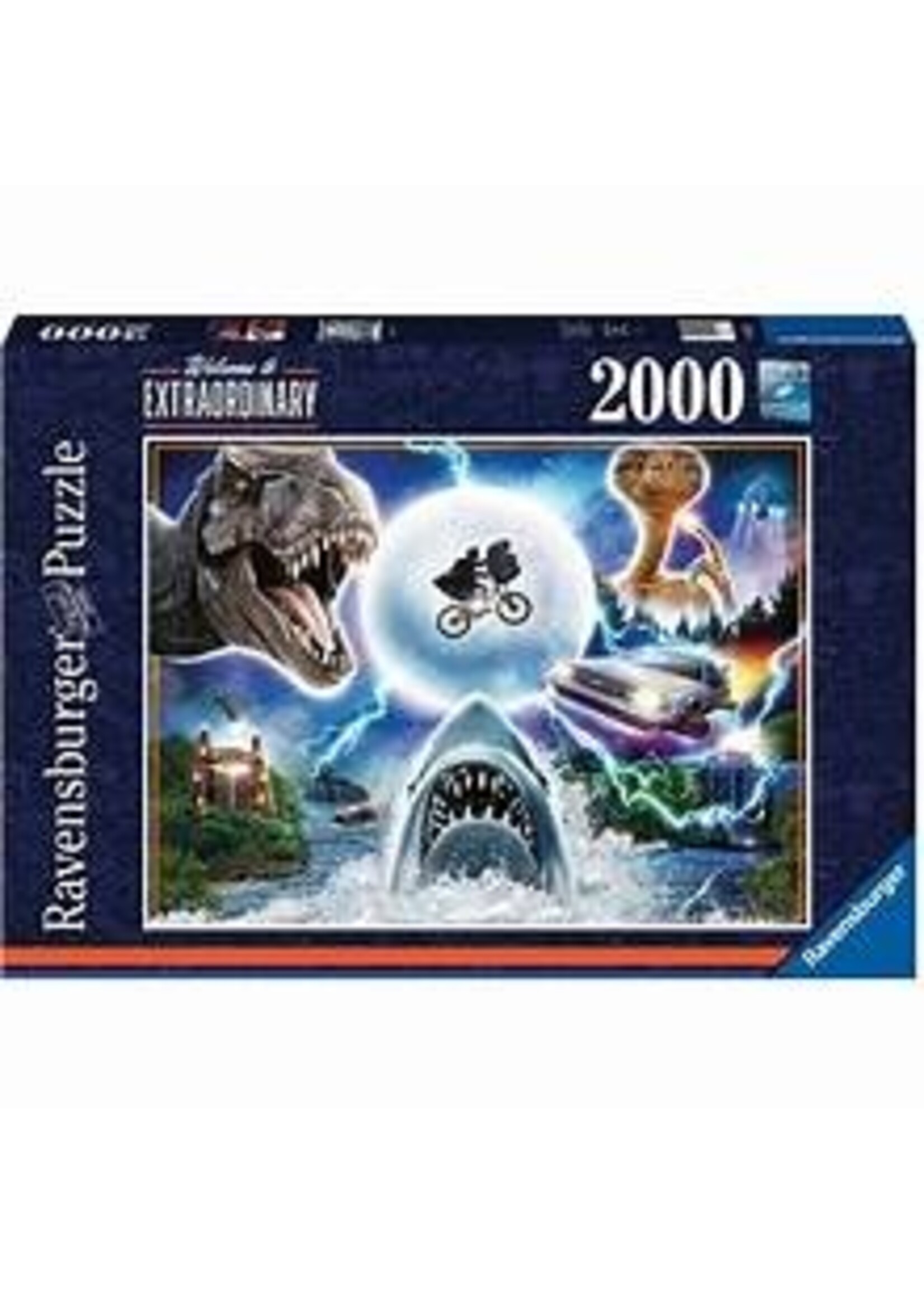 RAVENSBURGER PUZZLE  2000 PCS UNIVERSAL AND AMBLIN