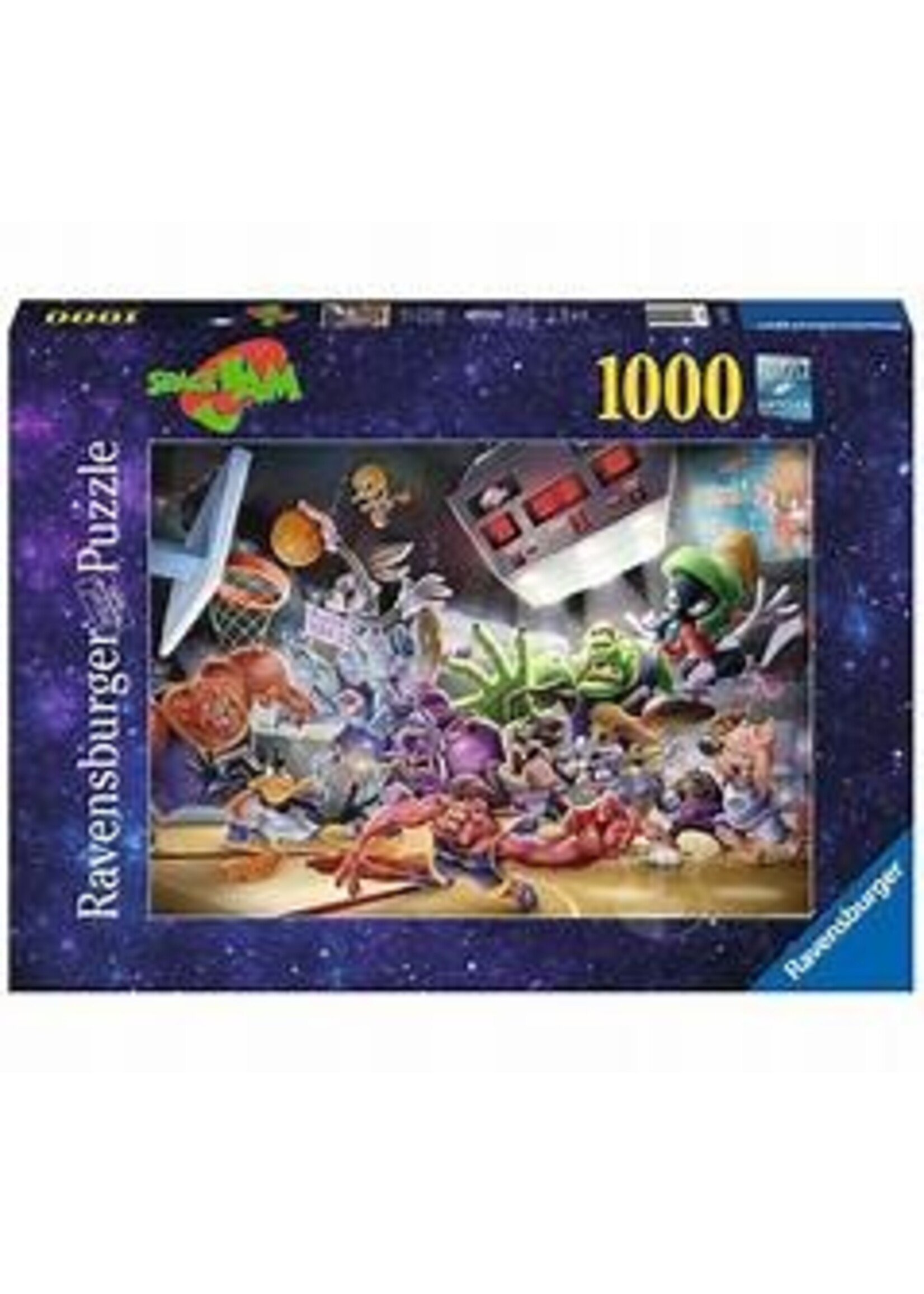 RAVENSBURGER PUZZLE 1000 PCS SPACE JAM FINAL DUNK