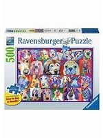 RAVENSBURGER PUZZLE 500 PCS HELLO DOGGIE