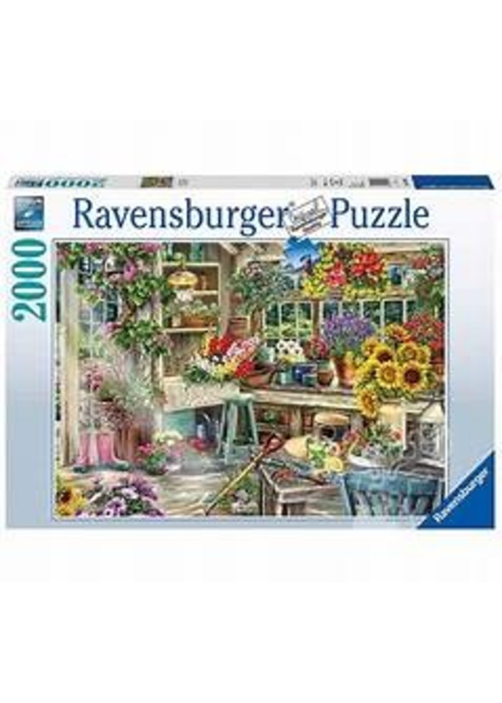 RAVENSBURGER PUZZLE  2000 PCS GARDENER'S PARADISE