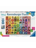 RAVENSBURGER PUZZLE 100 PCS DISNEY COLOUR PALETTE