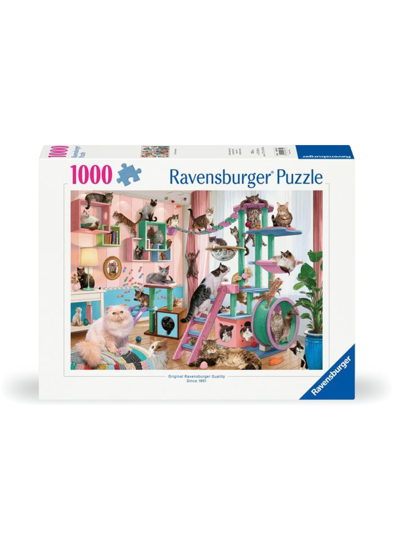 RAVENSBURGER PUZZLE 1000 PCS CAT TREE HEAVEN