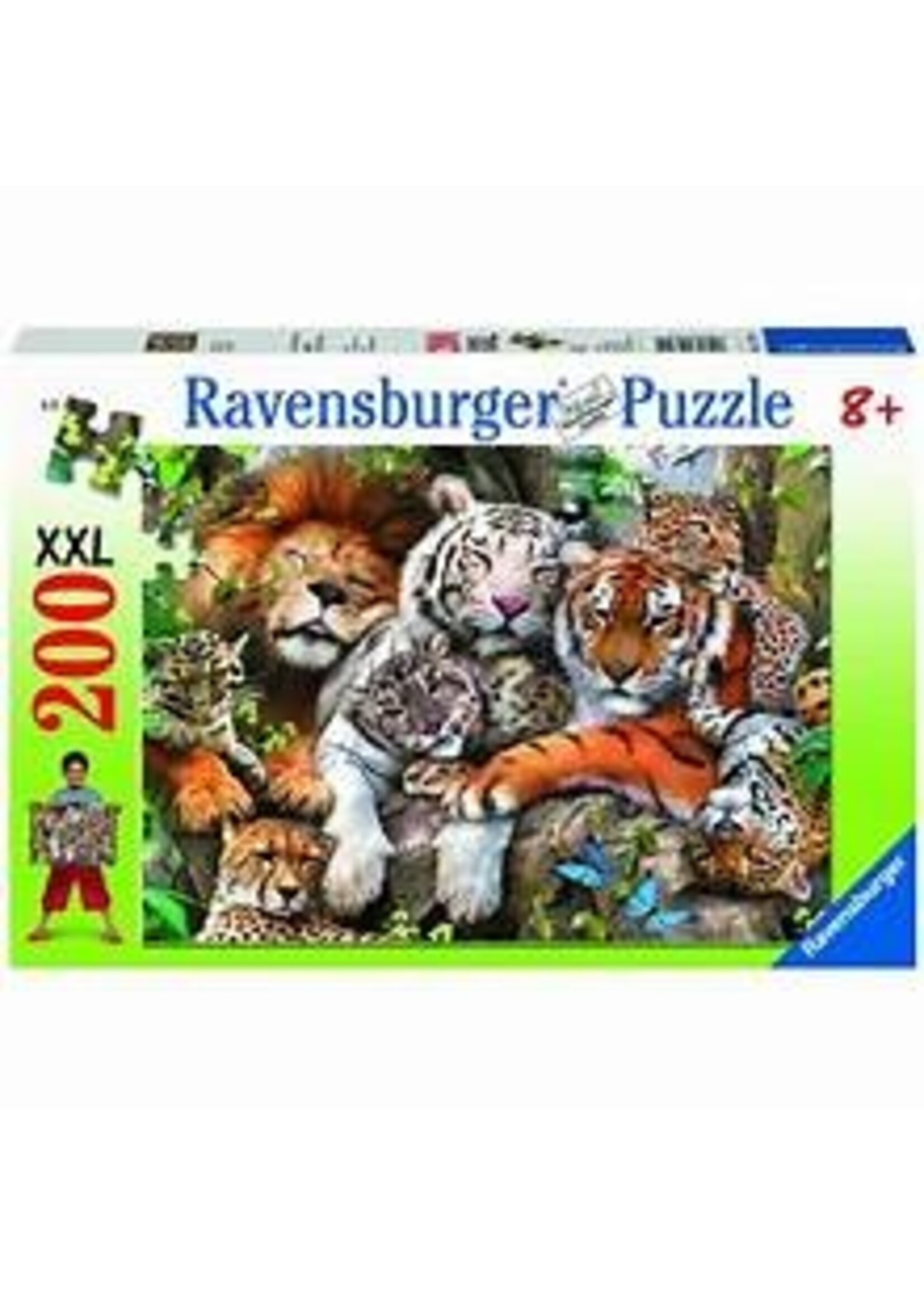 RAVENSBURGER PUZZLE 200 PCS BIG CAT NAP