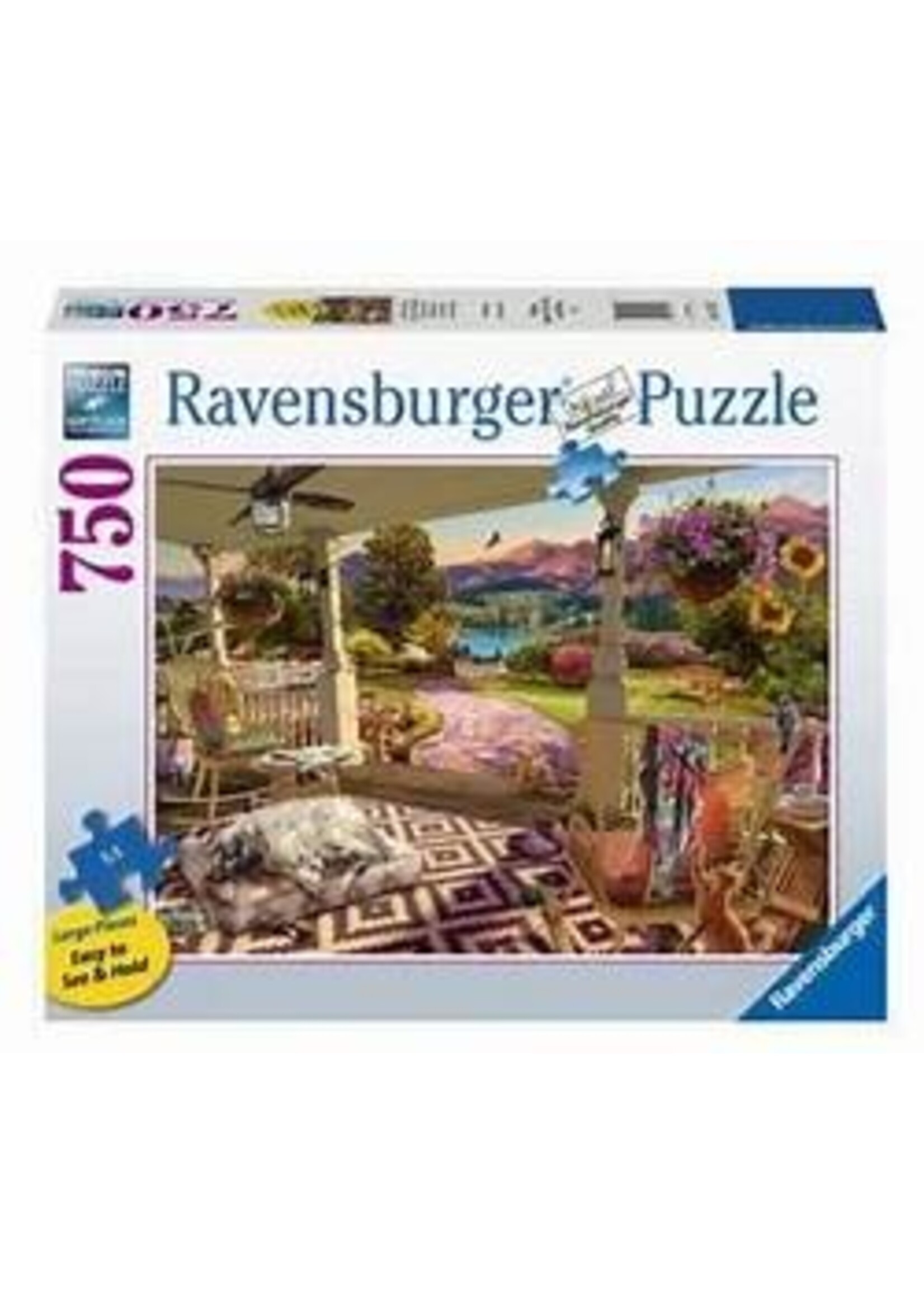 RAVENSBURGER PUZZLE 750 PCS FRONT PORCH