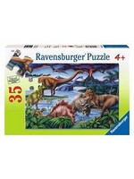 RAVENSBURGER PUZZLE 35 PCS DINOSAUR PLAYGROUND