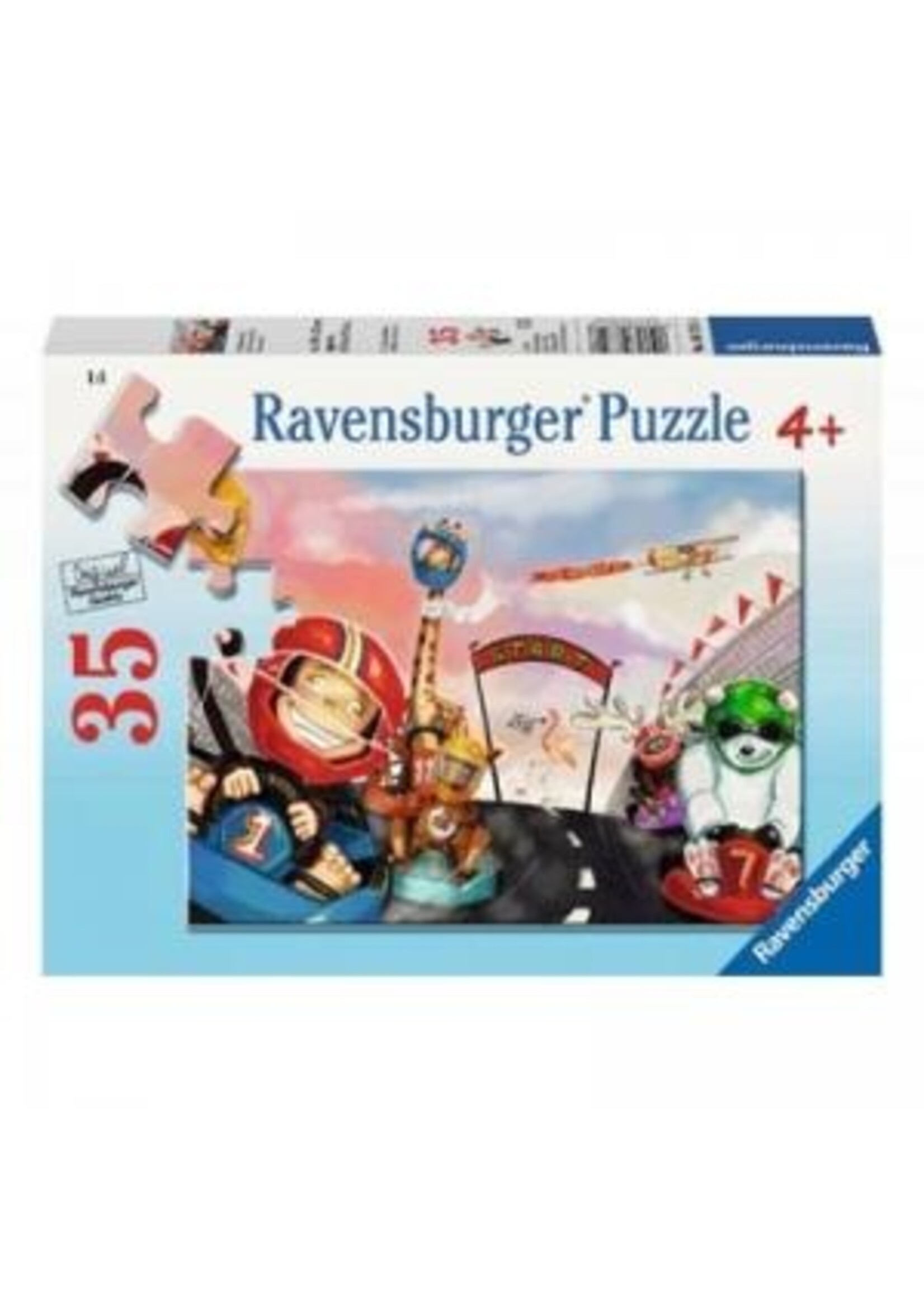 RAVENSBURGER PUZZLE 35 PCS GO MONKEY