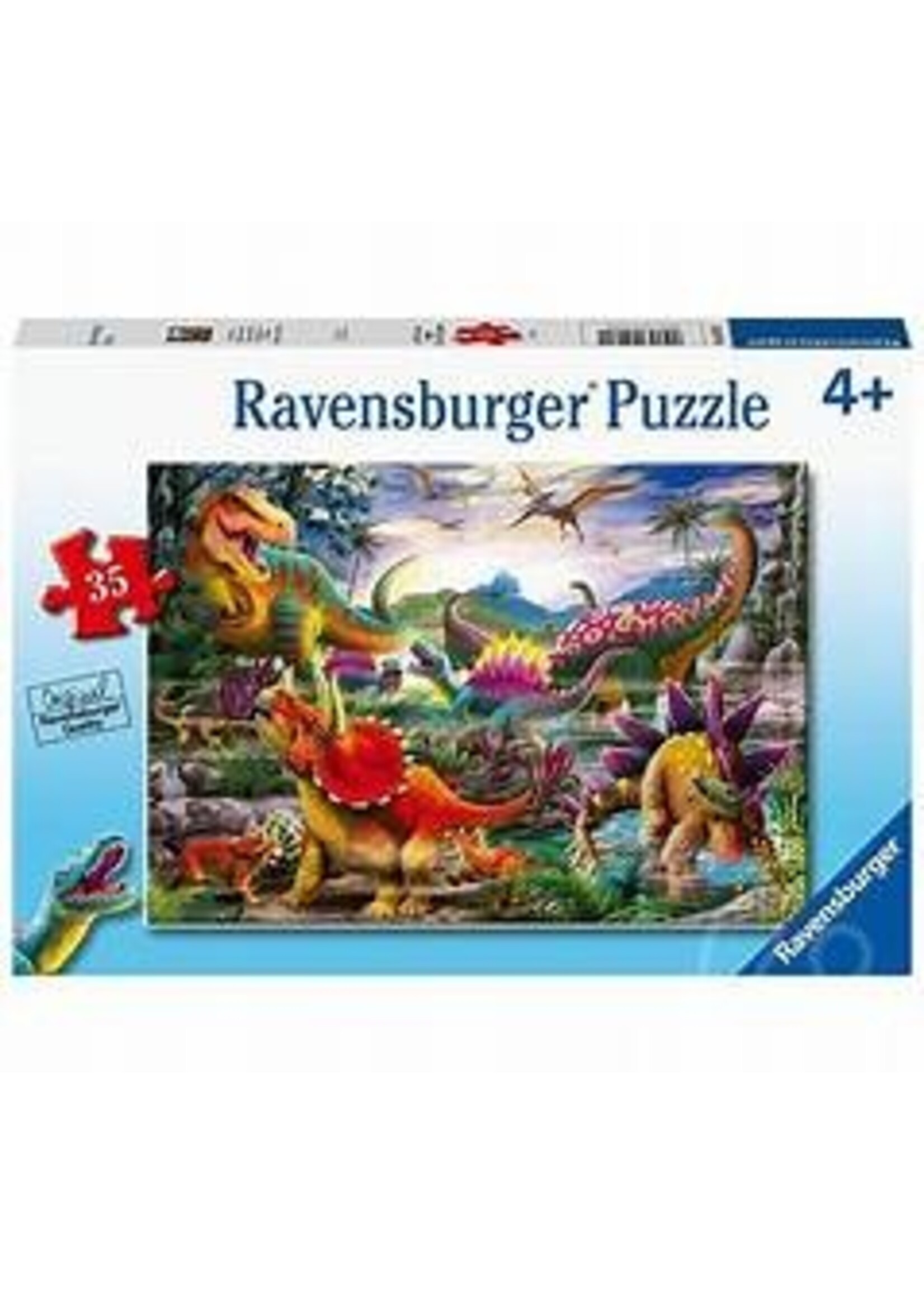 RAVENSBURGER PUZZLE 35 PCS T-REX TERROR