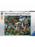 RAVENSBURGER PUZZLE 500 PCS KOALAS IN A TREE