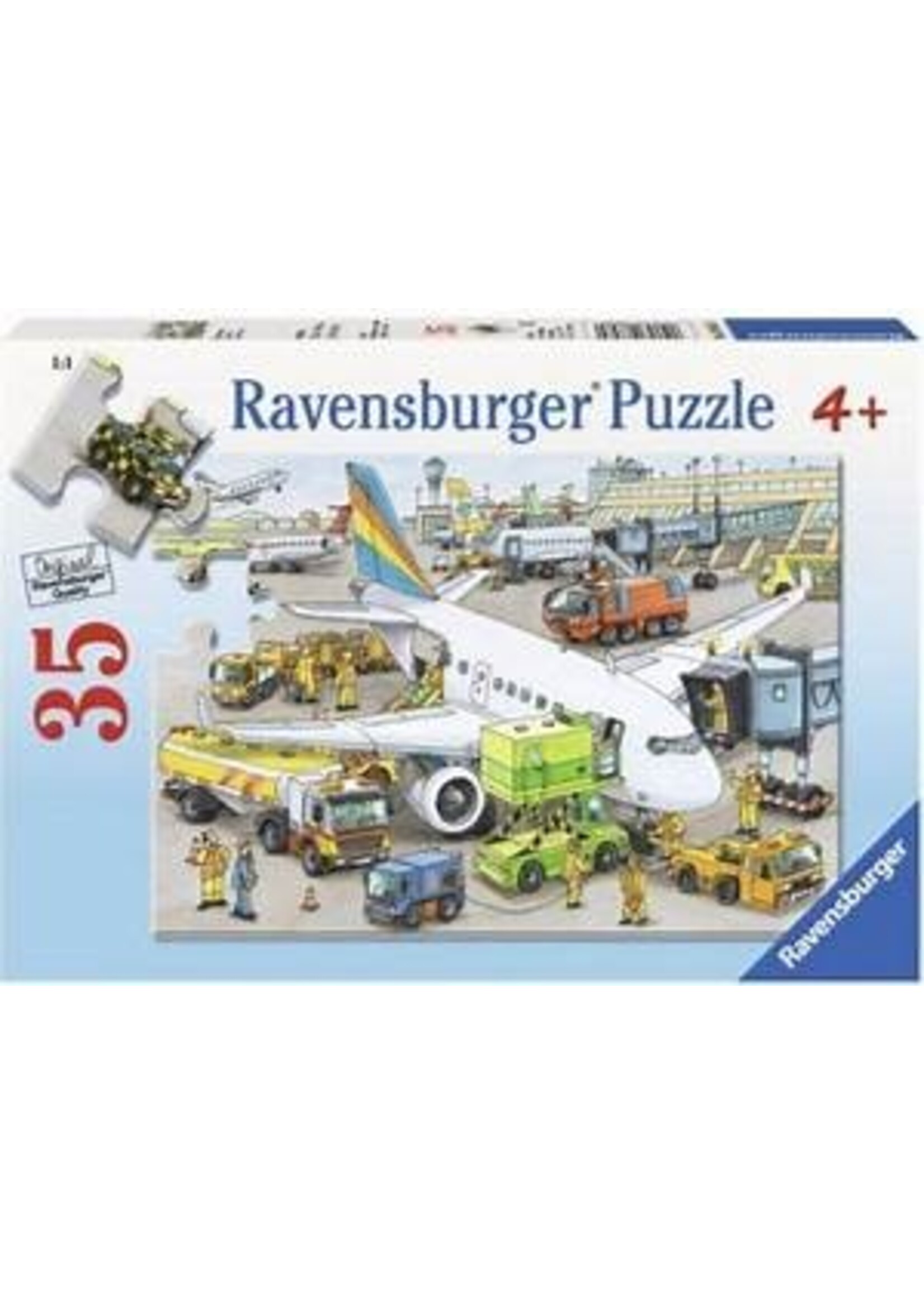 RAVENSBURGER PUZZLE 35 PCS BUSY AIRPORT