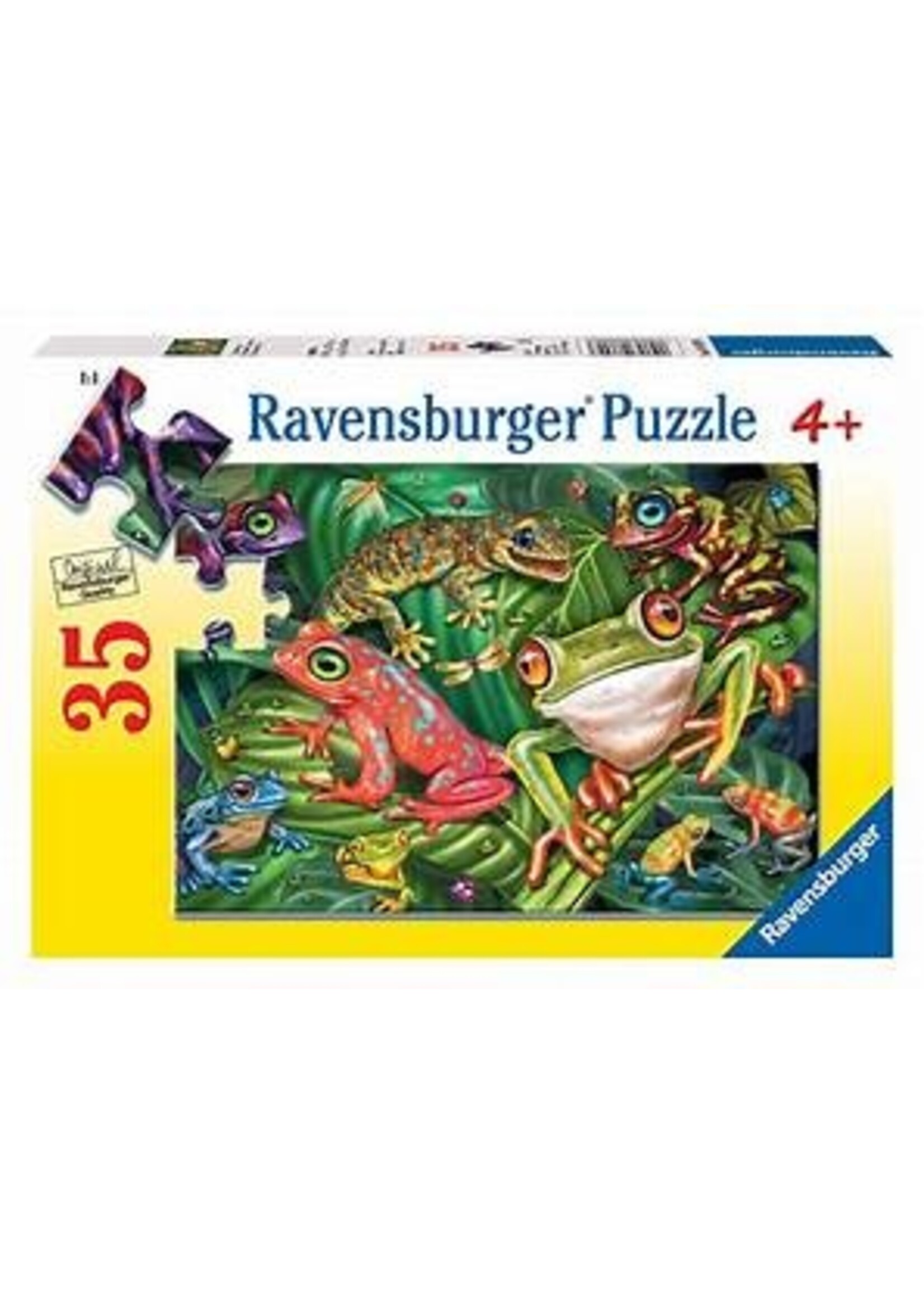 RAVENSBURGER PUZZLE 35 PCS AMAZING AMPHIBIANS