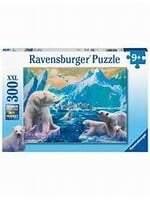 RAVENSBURGER PUZZLE 300 PCS POLAR BEAR KINGDOM