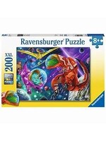 RAVENSBURGER PUZZLE 3X49 PC DINOS IN SPACE