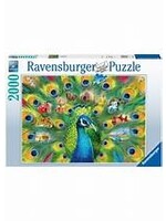 RAVENSBURGER PUZZLE 2000 PCS LAND OF THE PEACOCK