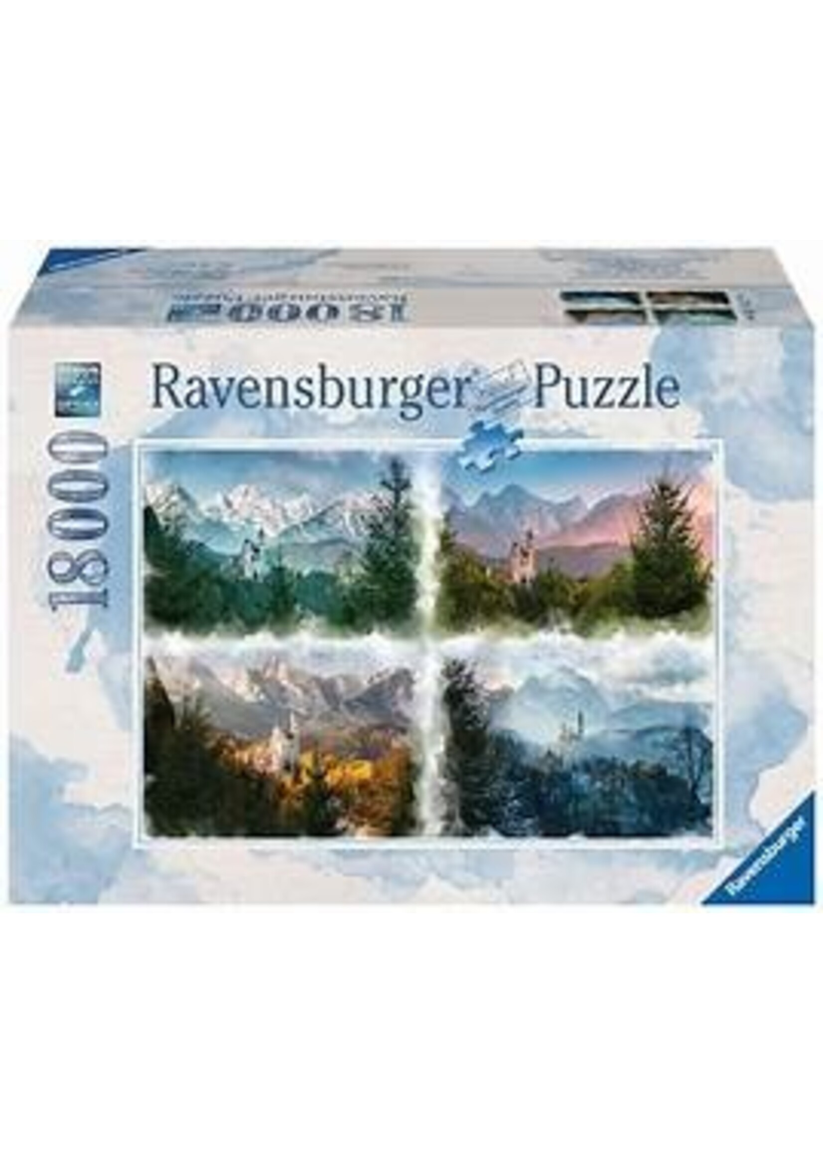 RAVENSBURGER PUZZLE 18000 PCS NEUSCHWANSTEIN SEASONS