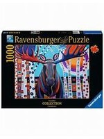 RAVENSBURGER PUZZLE 1000 PCS WINTER MOOSE