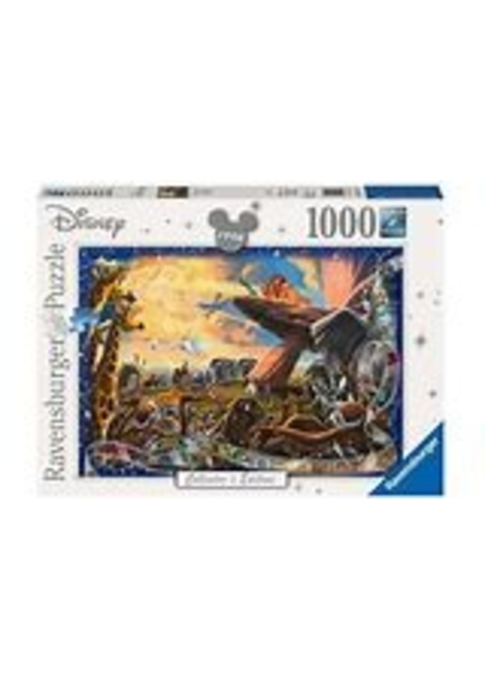 RAVENSBURGER PUZZLE 1000 PCS THE LION KING