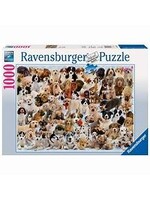 RAVENSBURGER PUZZLE 1000 PCS DOGS GALORE