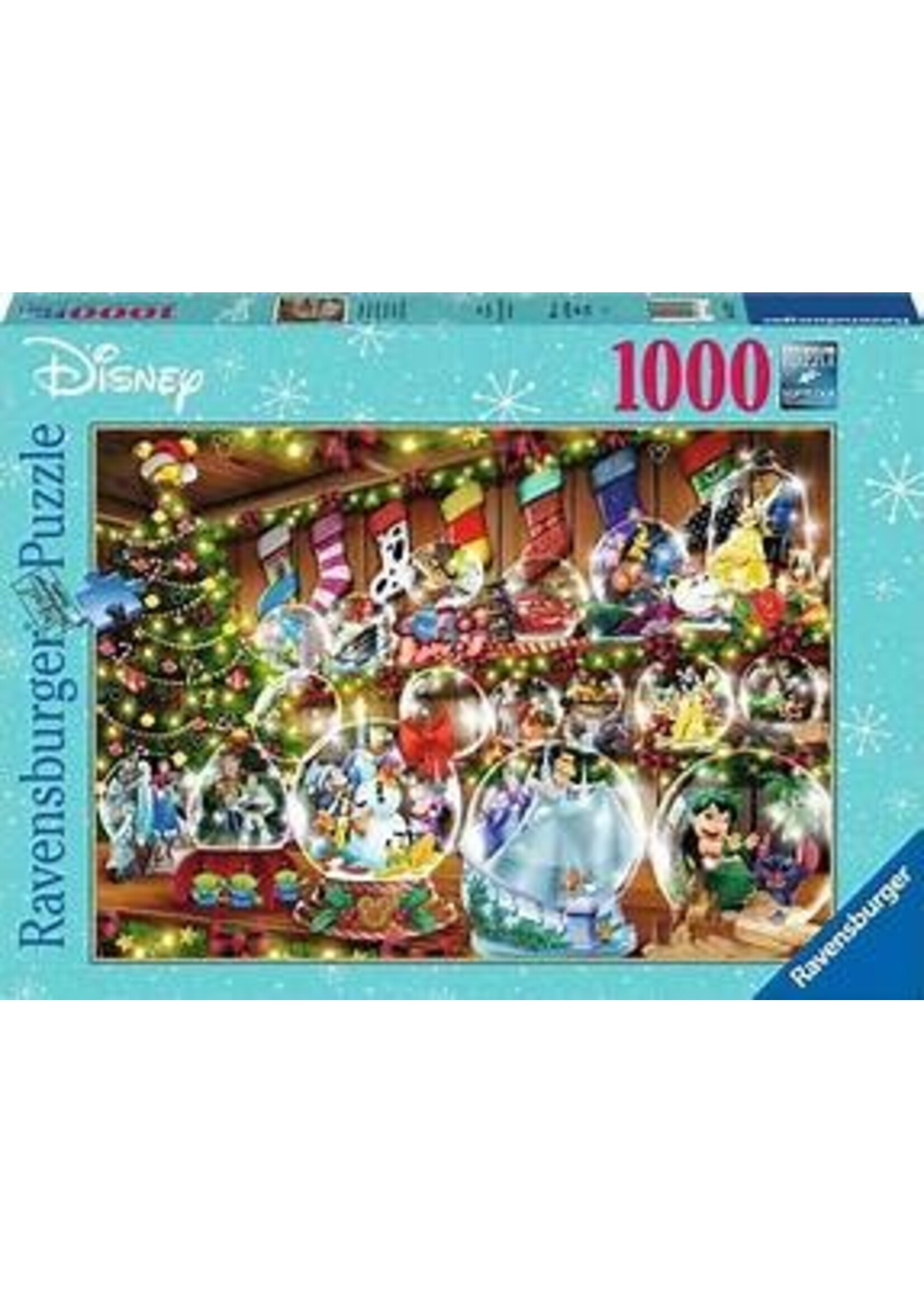 RAVENSBURGER PUZZLE 1000 PCS DISNEY SNOW GLOBES