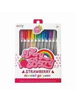 OOLY OOLY VERY BERRY STRAWBERRY SCENTED GELS PENS