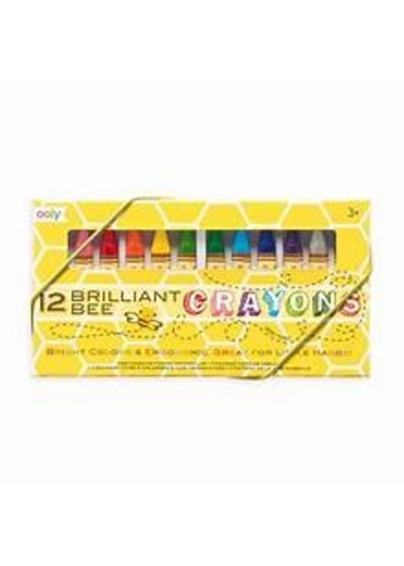 OOLY OOLY 12 BEE BRILLIANT CRAYONS