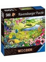 RAVENSBURGER PUZZLE 500 PCS WOODEN NATURE GARDEN