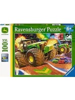 RAVENSBURGER PUZZLE 100 PCS JOHN DEERE BIG WHEELS