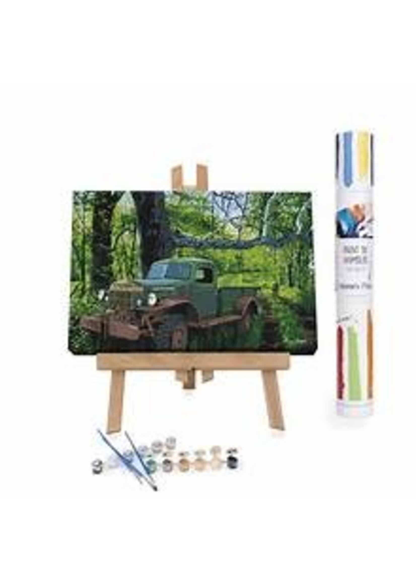 WINNIES PICKS PAINT BY NUMBER THE OL' POWER WAGON