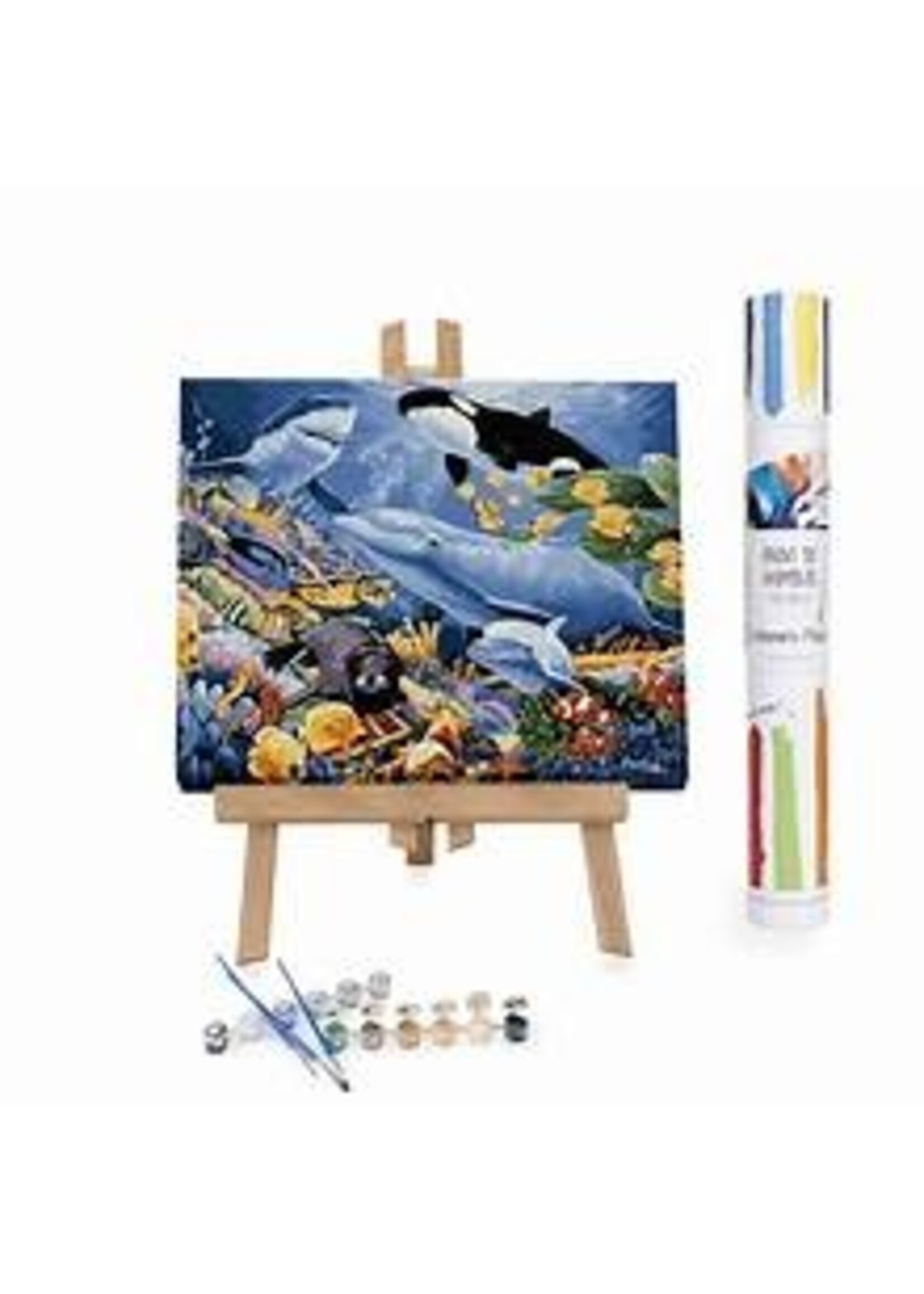 WINNIES PICKS PAINT BY NUMBER SEALIFE