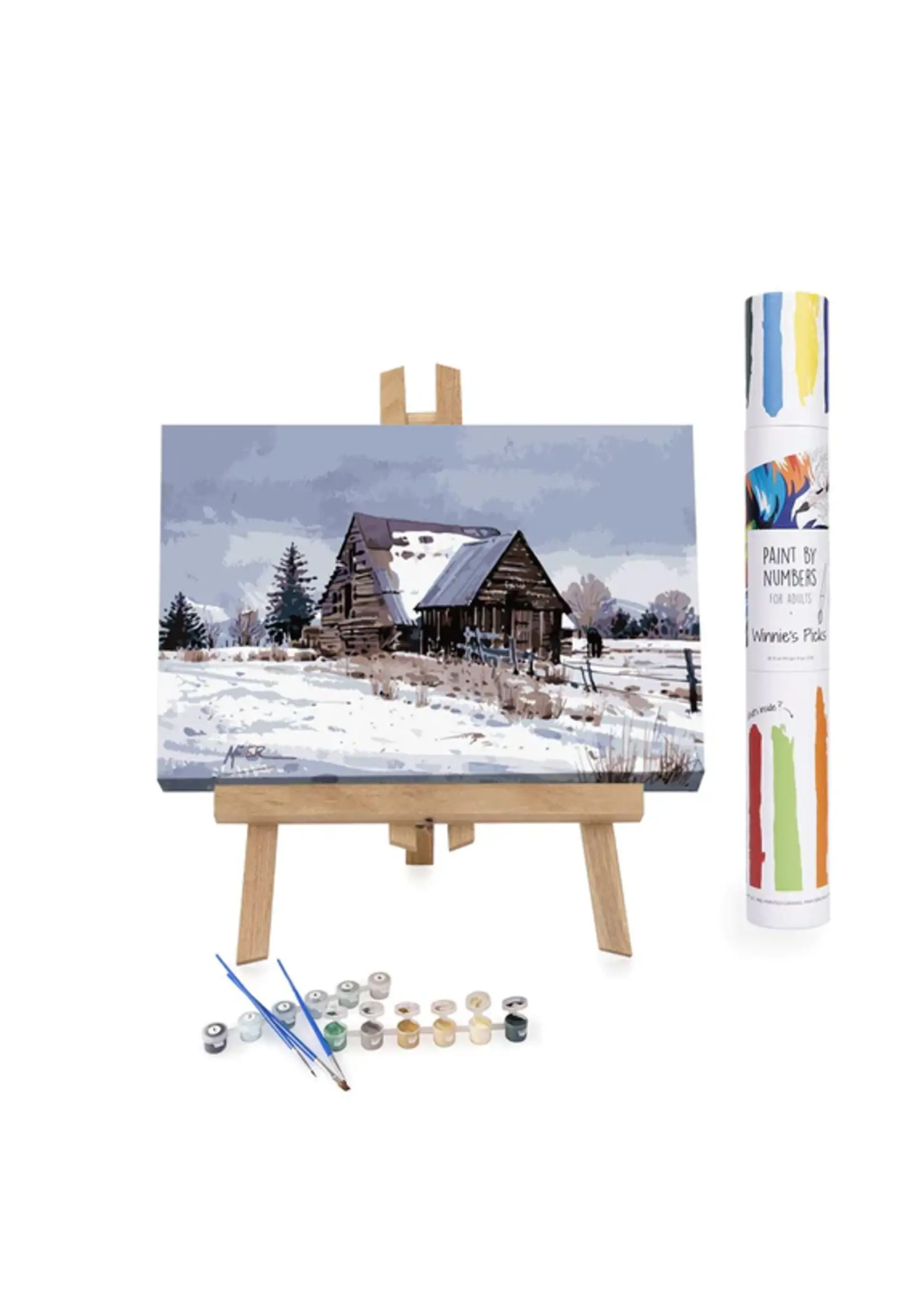 WINNIES PICKS PAINT BY NUMBER CACHE VALLEY BARN