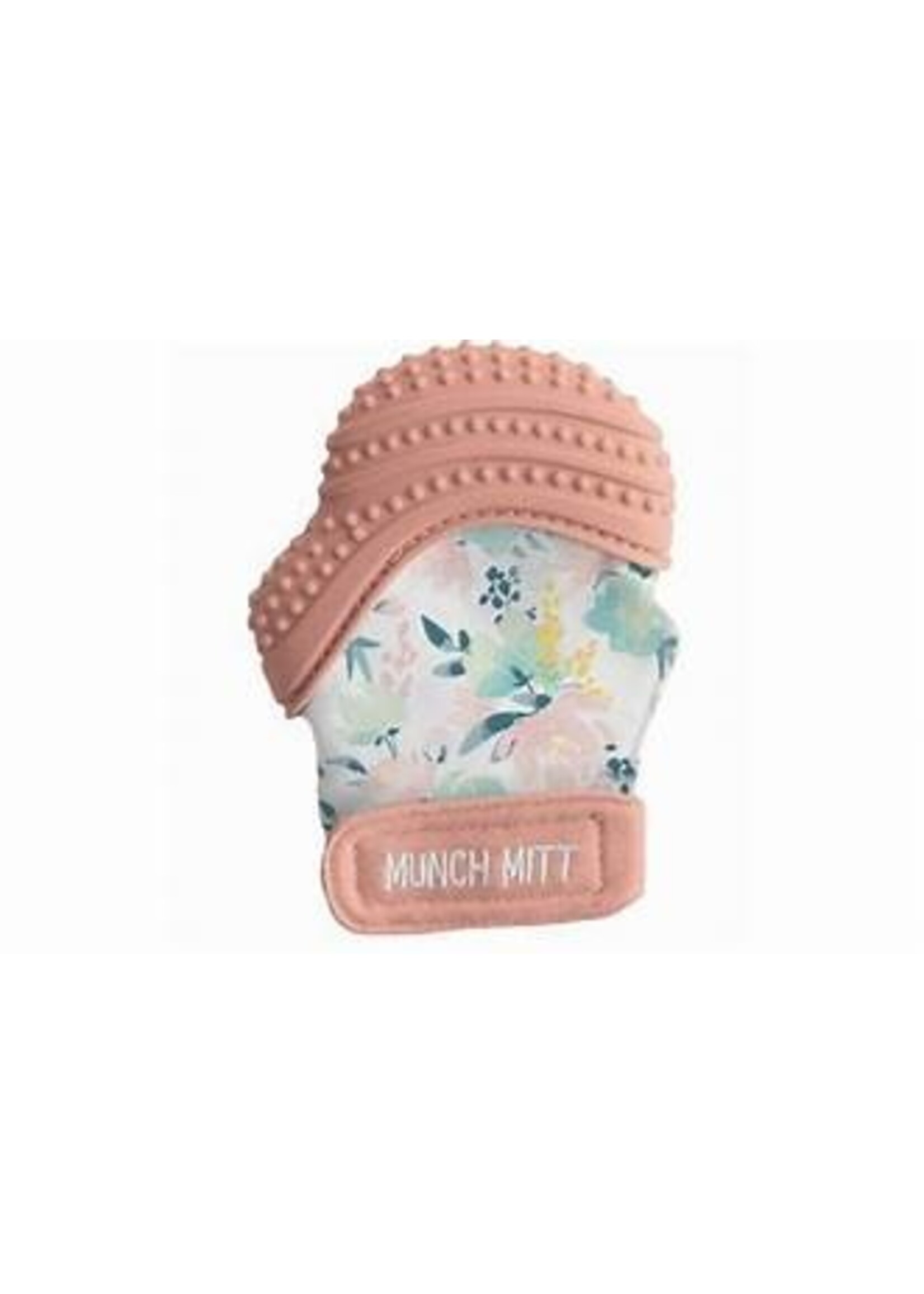 MALARKY KIDS MUNCH MITT PINK PEONIES