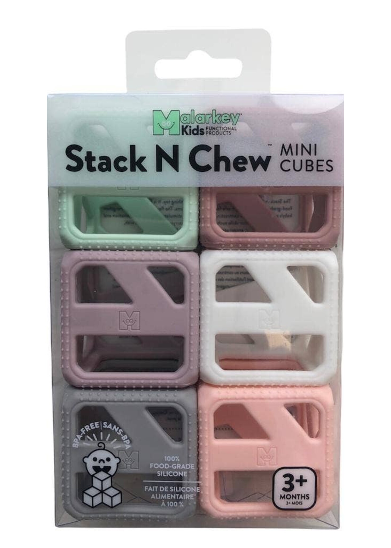 MALARKY KIDS MALARKEY STACK N CHEW PASTEL