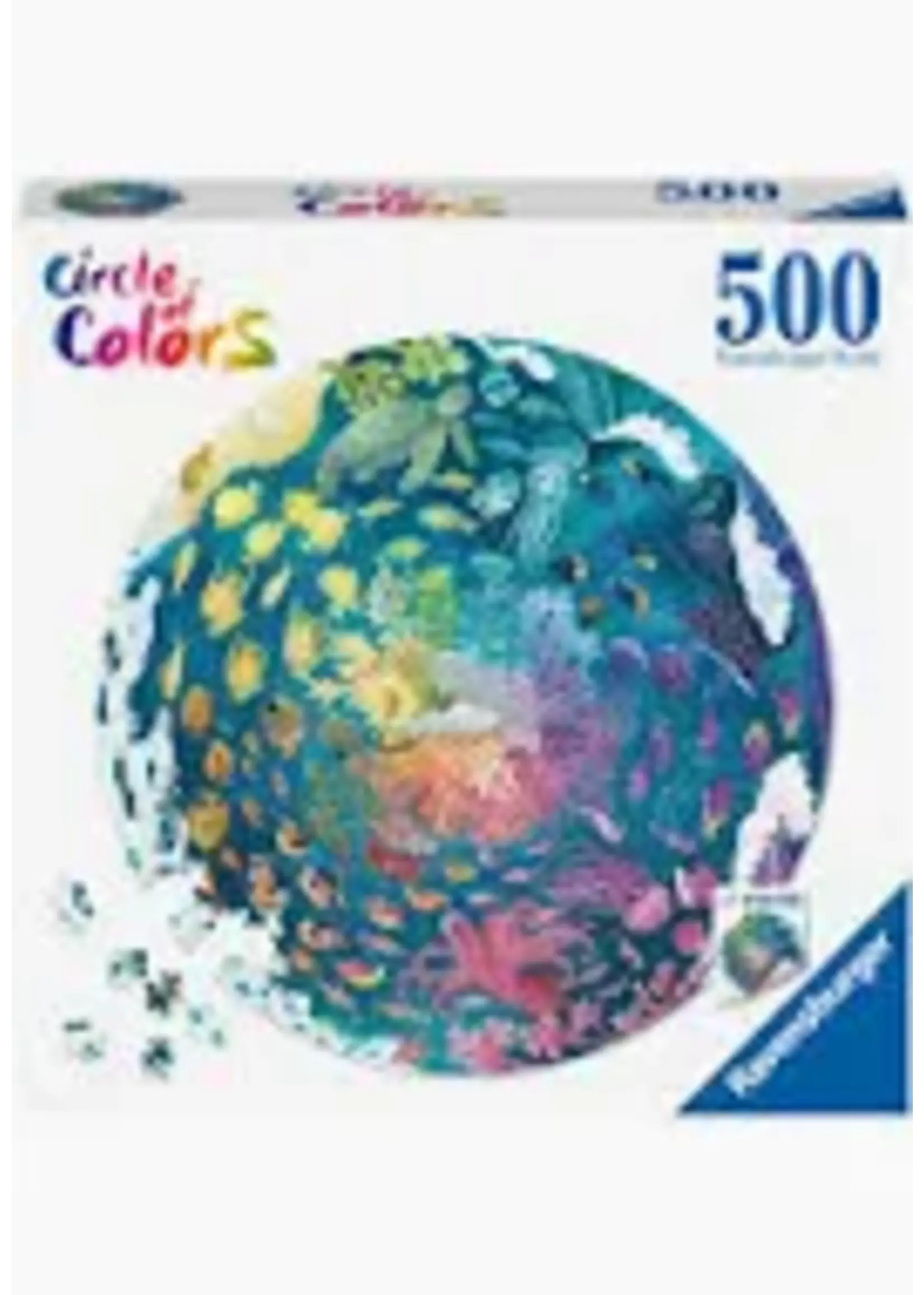 RAVENSBURGER PUZZLE 500PC OCEAN CIRCLE