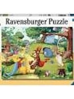 RAVENSBURGER PUZZLE  100 PCS POOH TO THE RESCUE