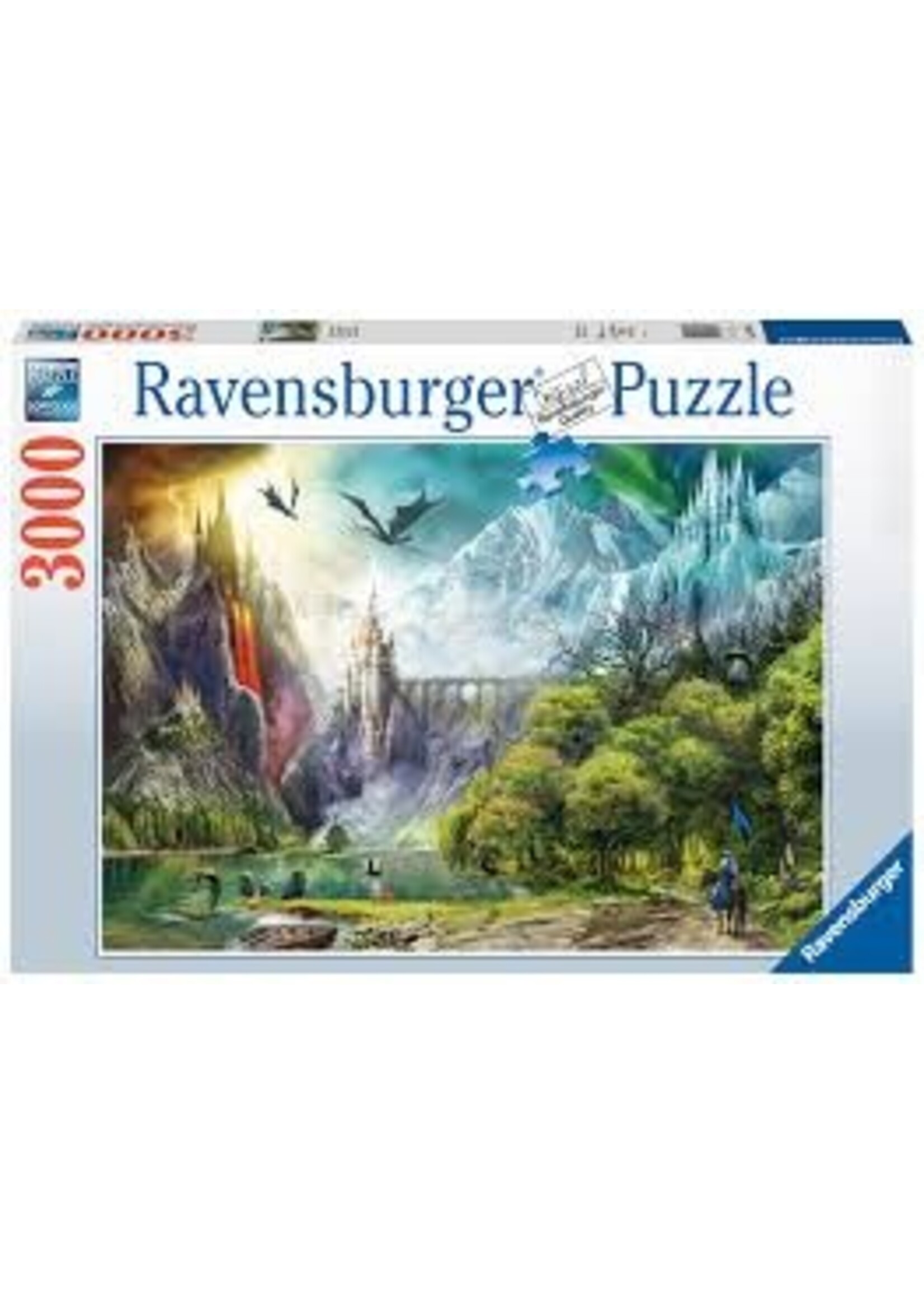 RAVENSBURGER PUZZLE 3000PC REIGN OF DRAGONS