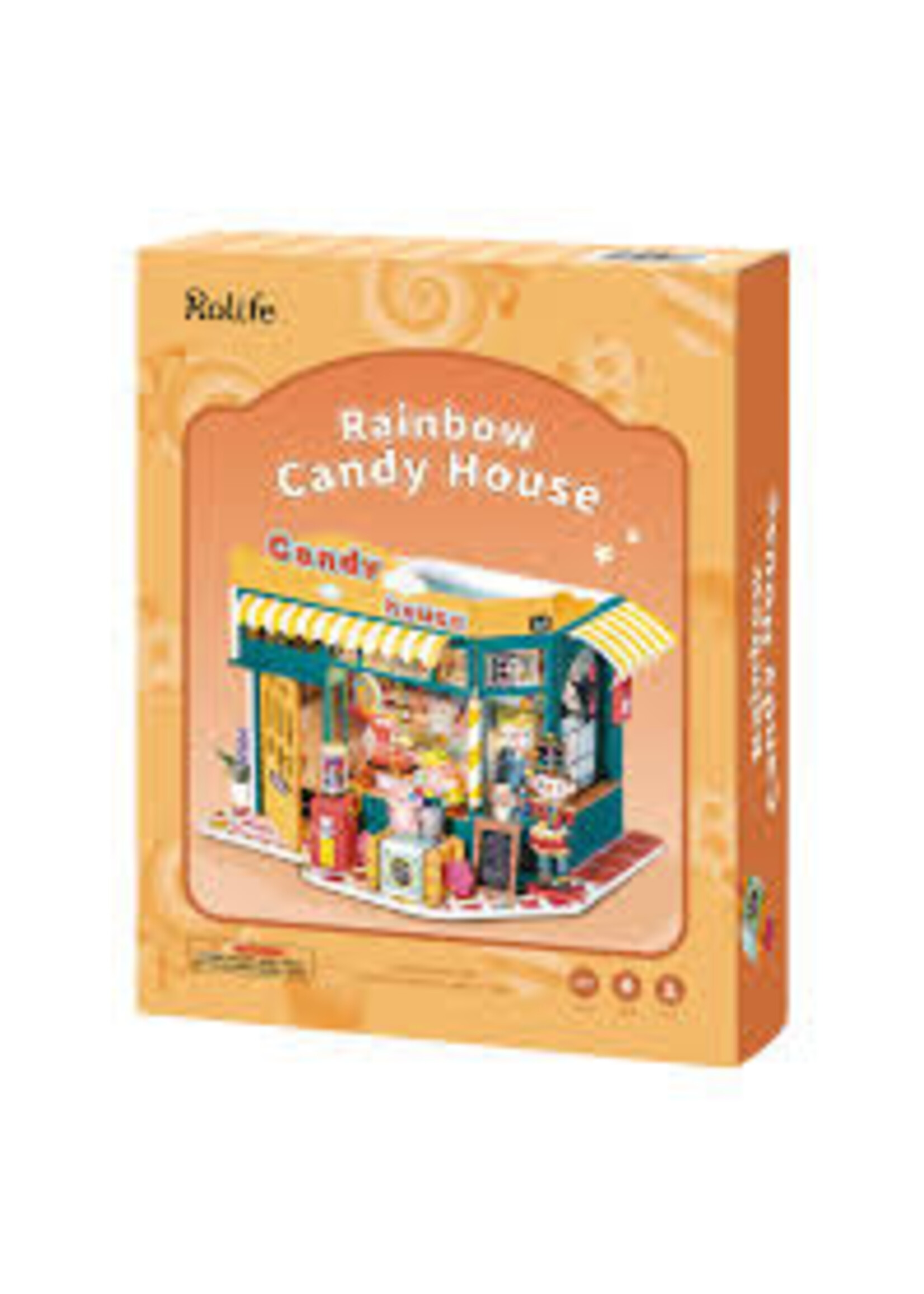 ROBOTIME ROBO RAINBOW CANDY HOUSE