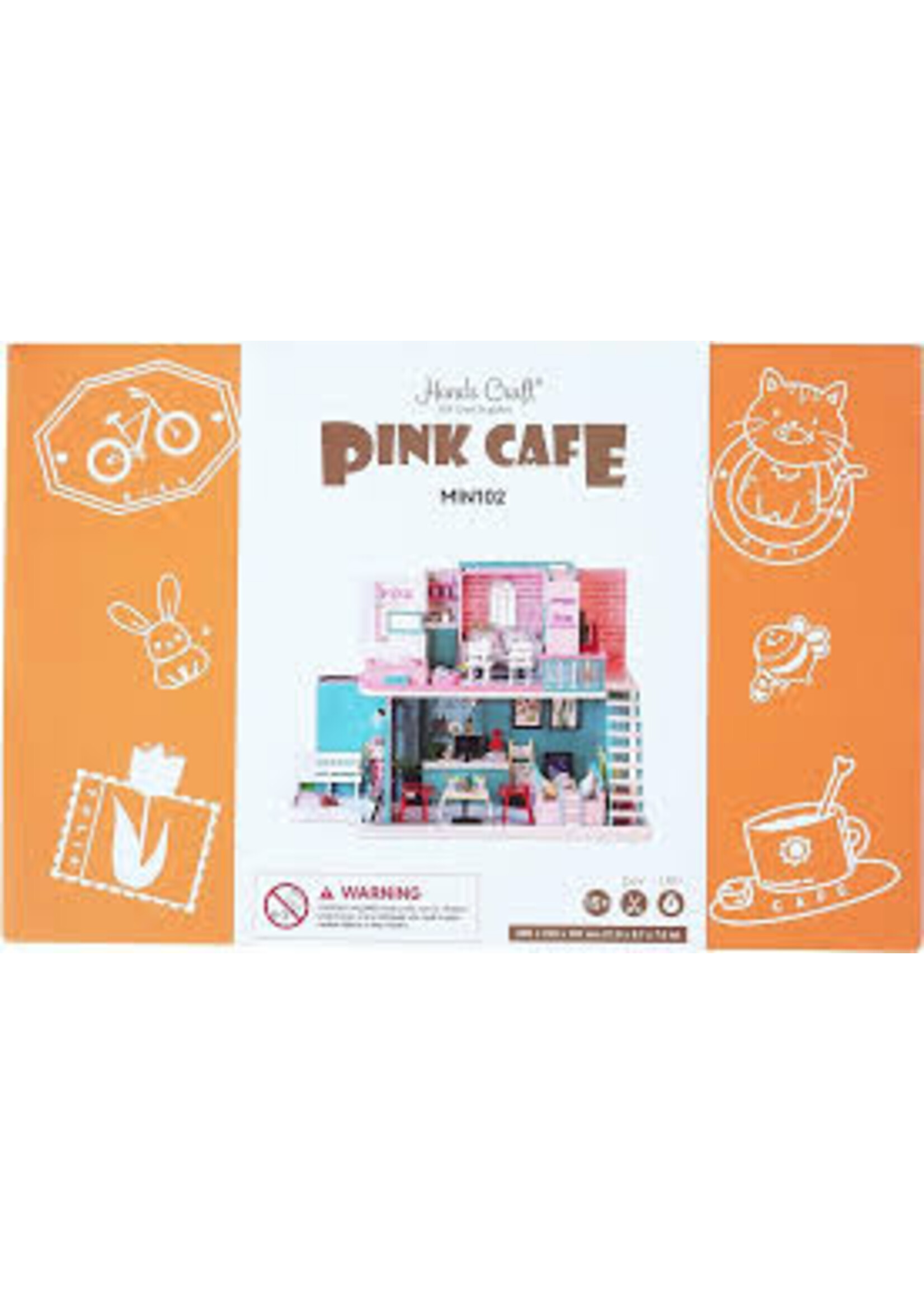 ROBOTIME PINK CAFE