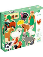 DJECO DJ MAGNETIC FARM ANIMALS