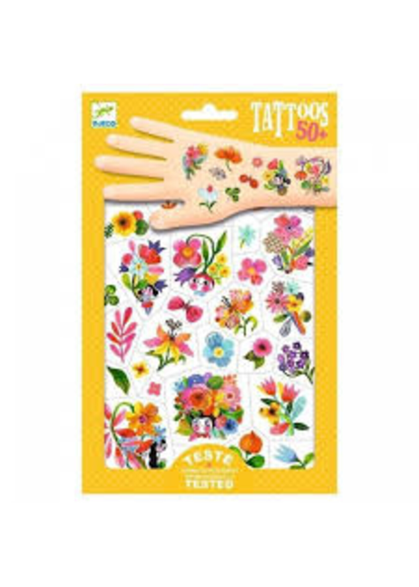DJECO DJ TATTOOS AQUA FLOR