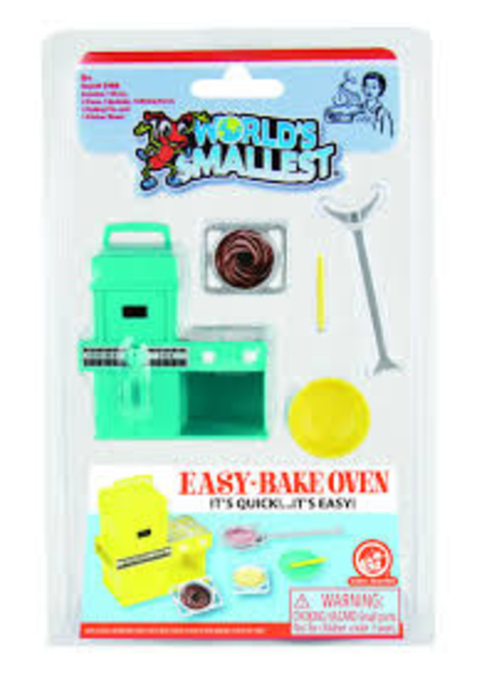 WORLD'S SMALLEST EASY BAKE OVEN