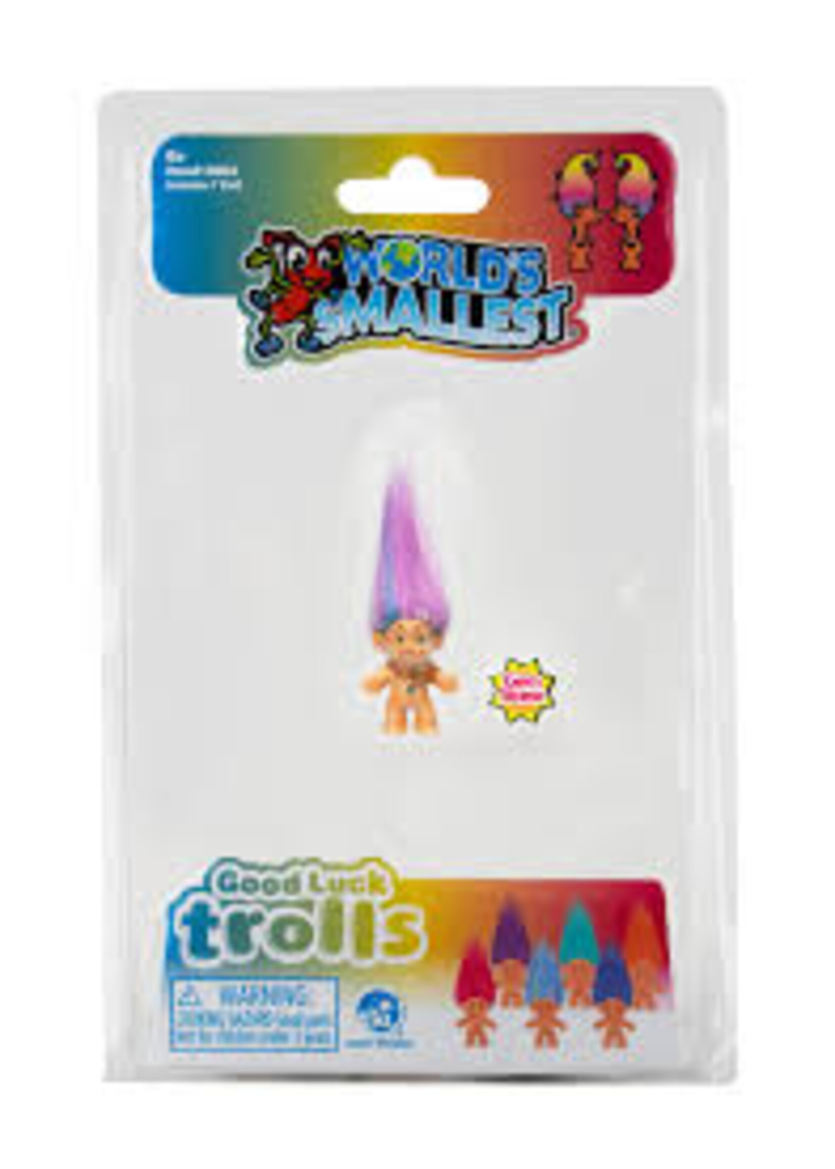 WORLD'S SMALLEST GOOD LUCK TROLL