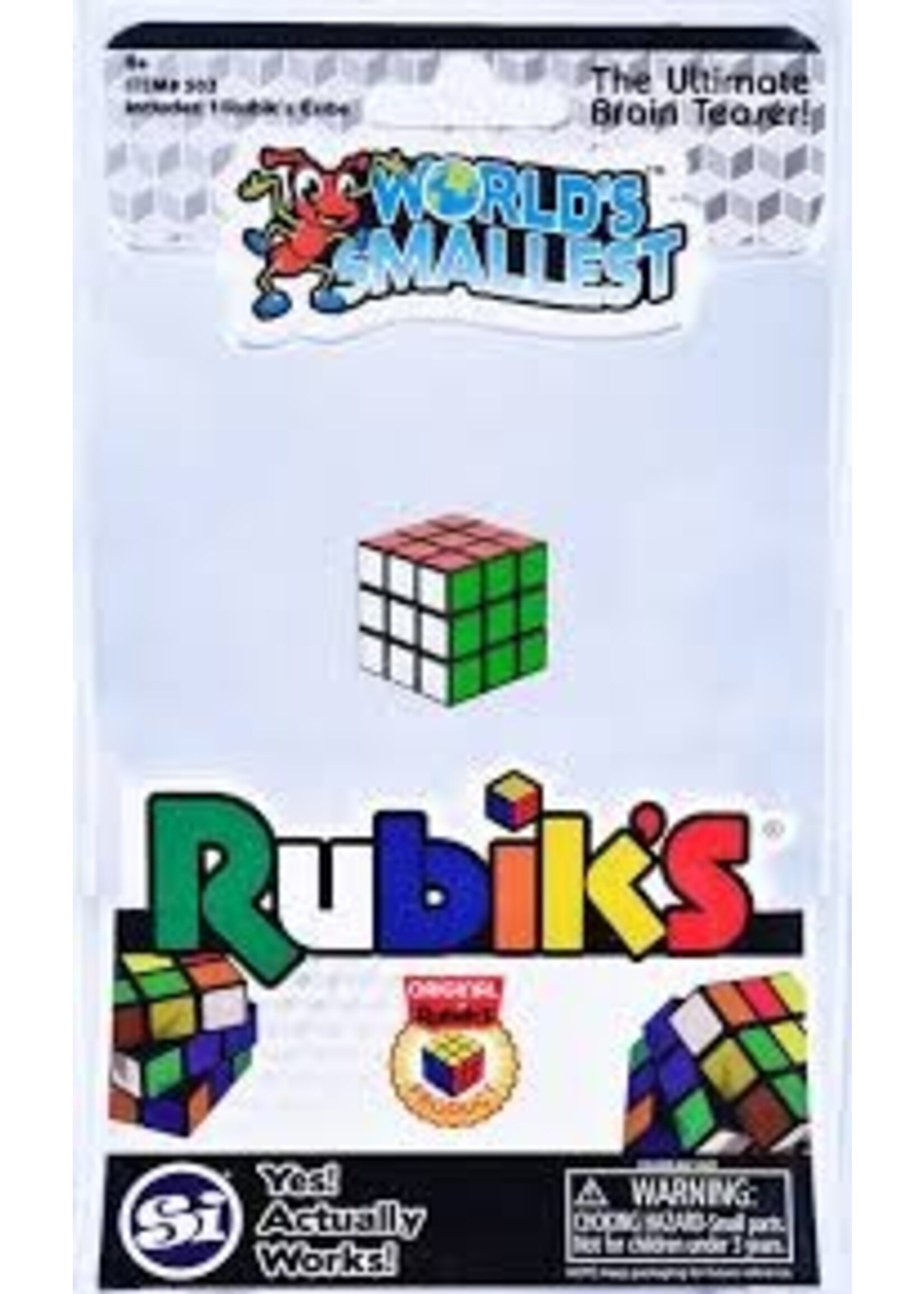 WORLD'S SMALLEST RUBIKS