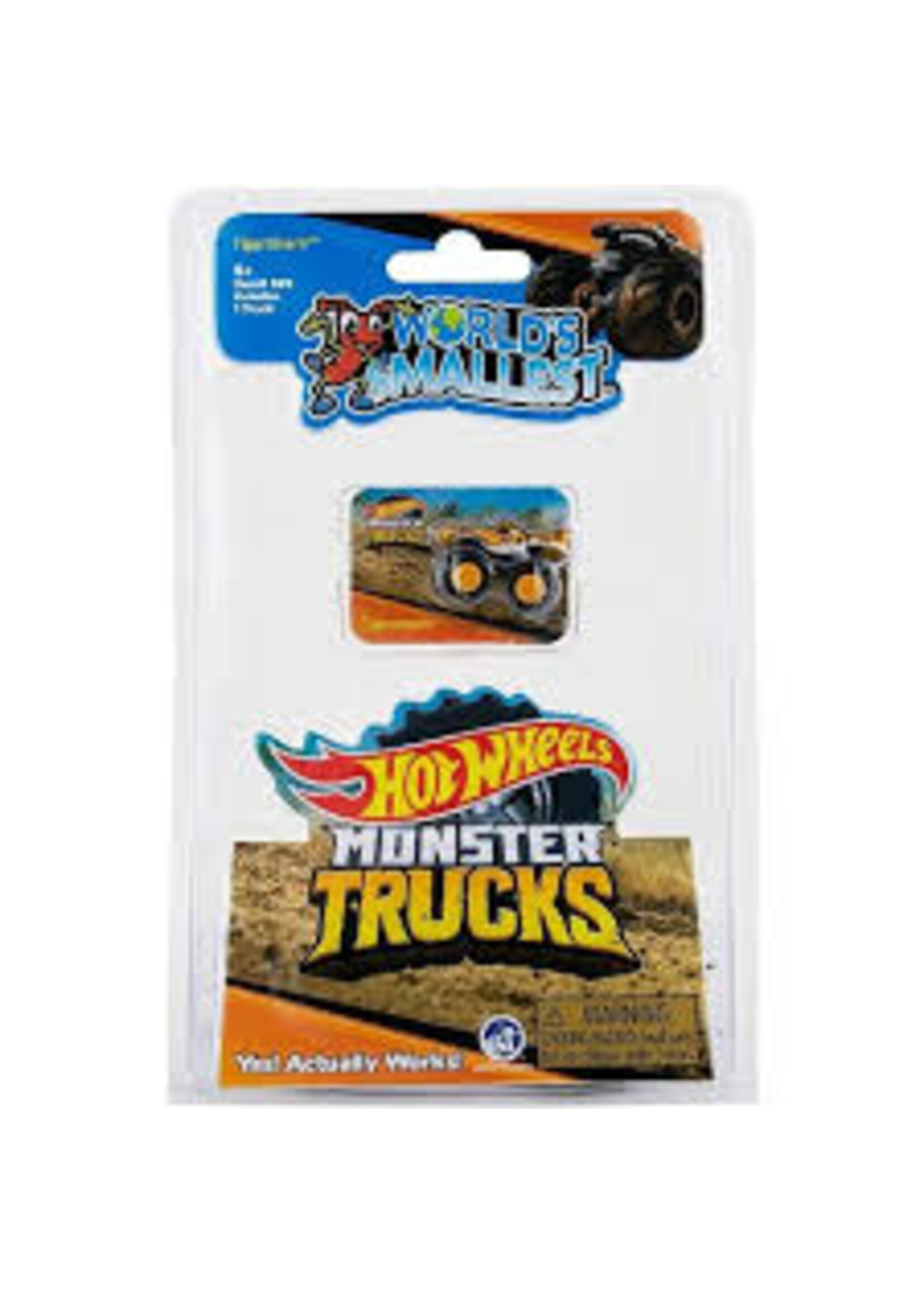 WORLD'S SMALLEST HOT WHEELS MONSTER TRUKS