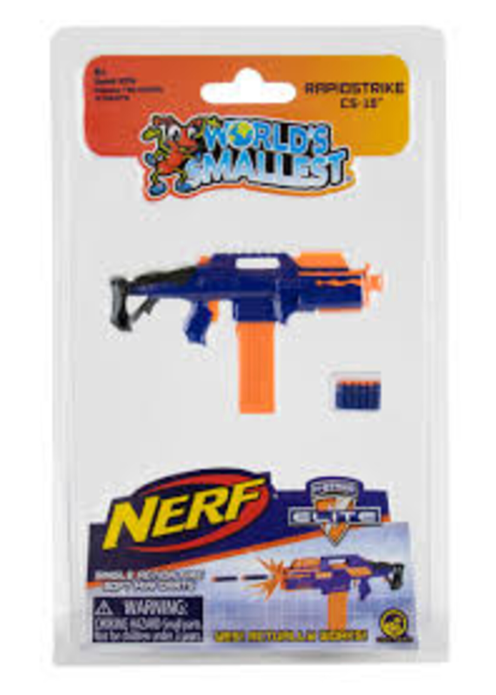 WORLD'S SMALLEST NERF