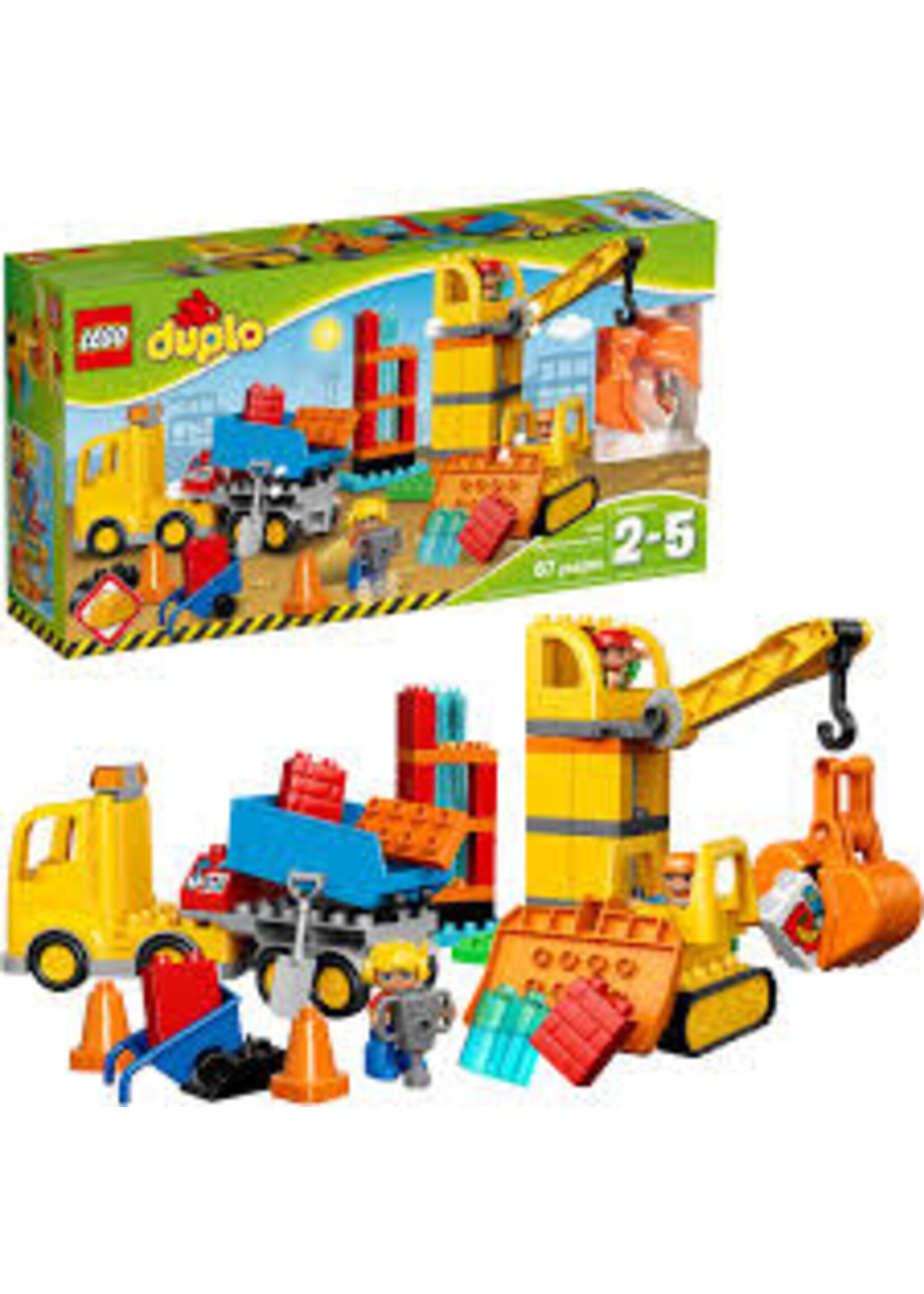 LEGO LEGO DUPLO CONSTRUCTION SITE