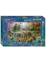 RAVENSBURGER PUZZLE 1000 PCS FAMILY OF WOLVES