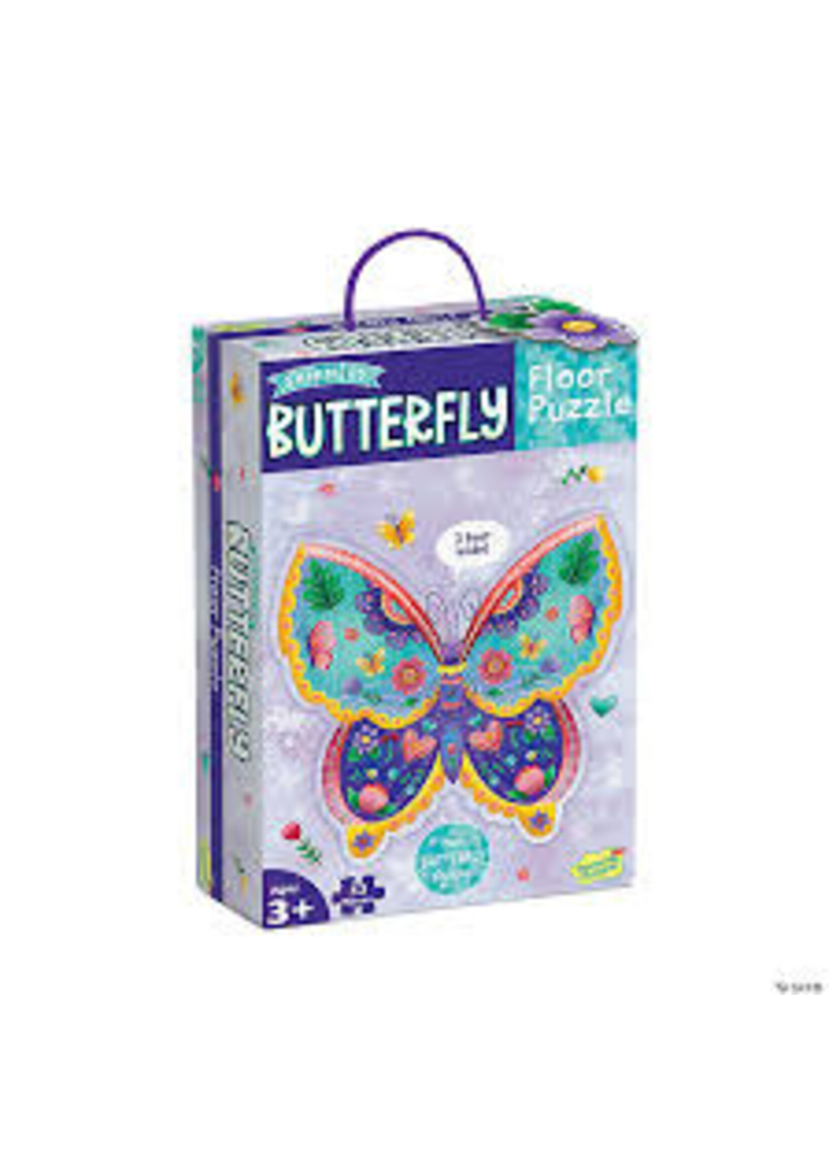 FLOOR PUZZLE:  BUTTERFLY